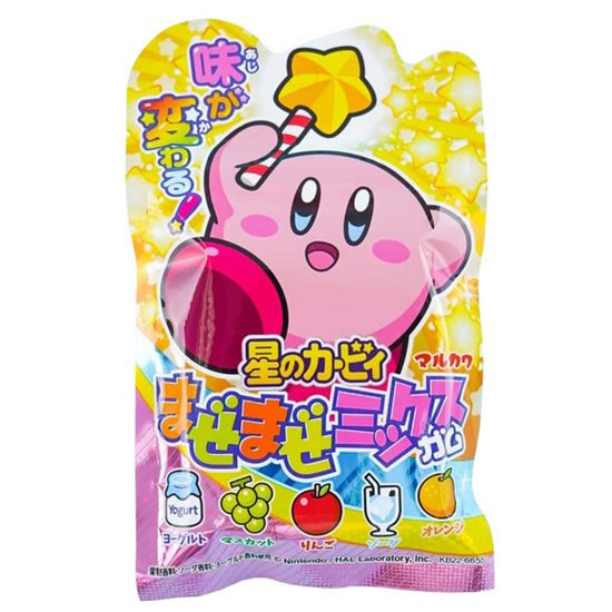 Жевательная резинка Marukawa Kirby Mix 5 вкусов, 47 г (Япония)