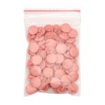 Пуговицы на ножке 18L=11 мм, пластик (Peach (персиковый)), NE68, 72 шт