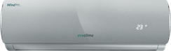 Настенная сплит-система Ecoclima ECW/I-09QCG/EC/I-09QC, серебристый