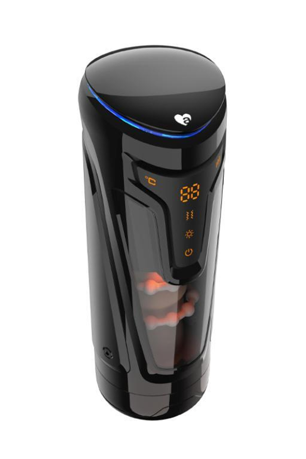Мастурбатор Amovibe Warrior с пенетрацией и массажем бусинами
