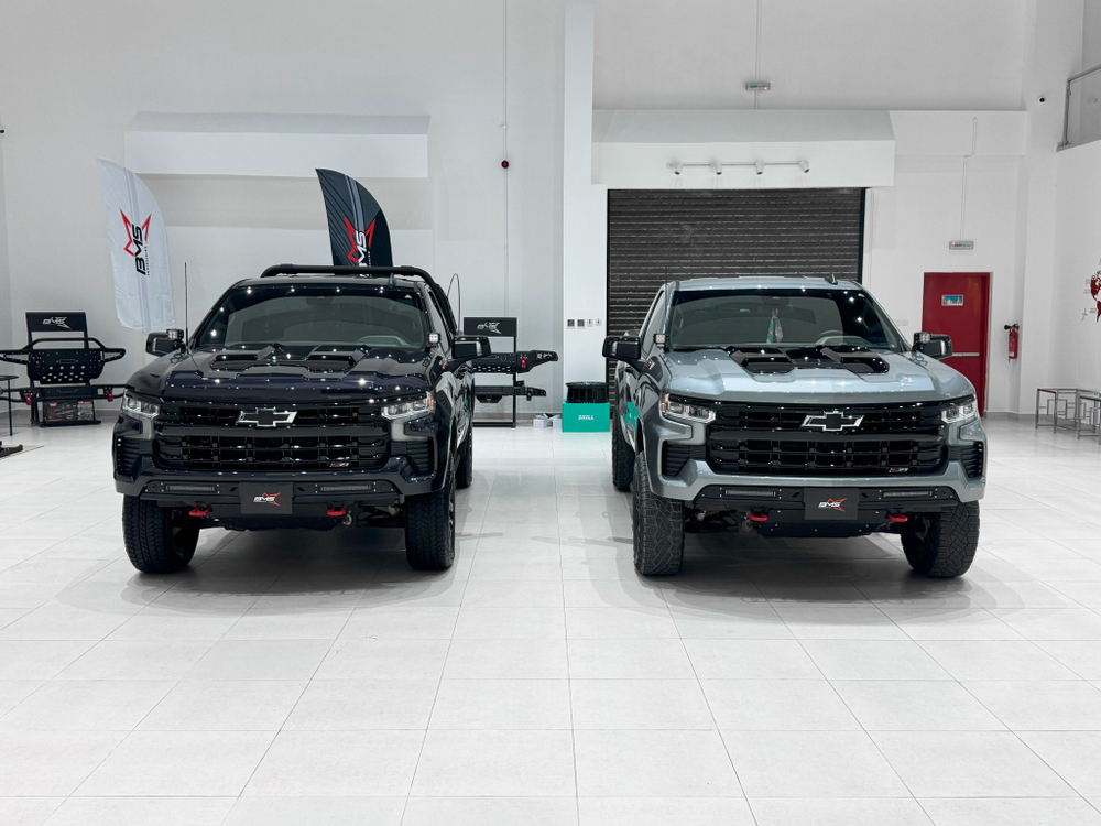 Бампер силовой передний BMS SPORT для Chevrolet Silverado 2022-2026