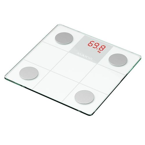 весы напольные Maxvi BS101white