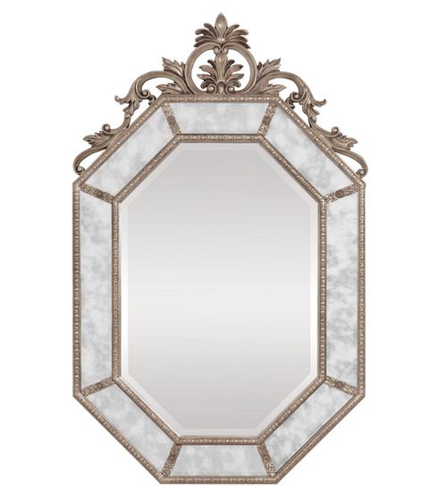 Зеркало в раме "Лидс" Florentine Silver/19