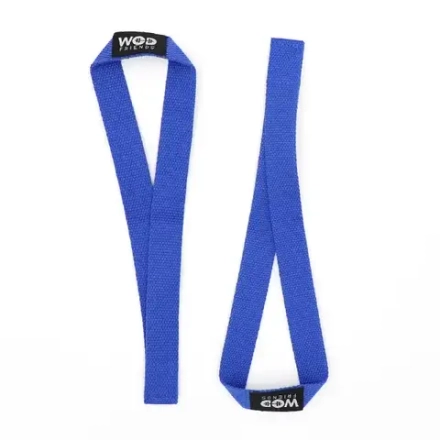 Лямки, ремни для становой тяги WOD Friends Weight Lifting Straps (Синие)