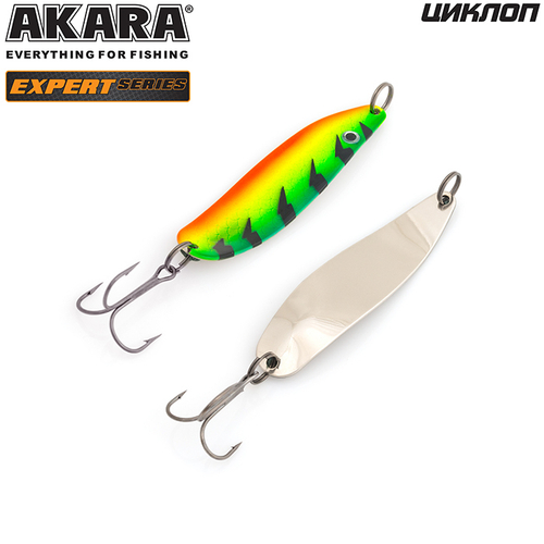 Блесна колебалка Akara Expert Циклоп 75 мм 13 гр. 8/SIL