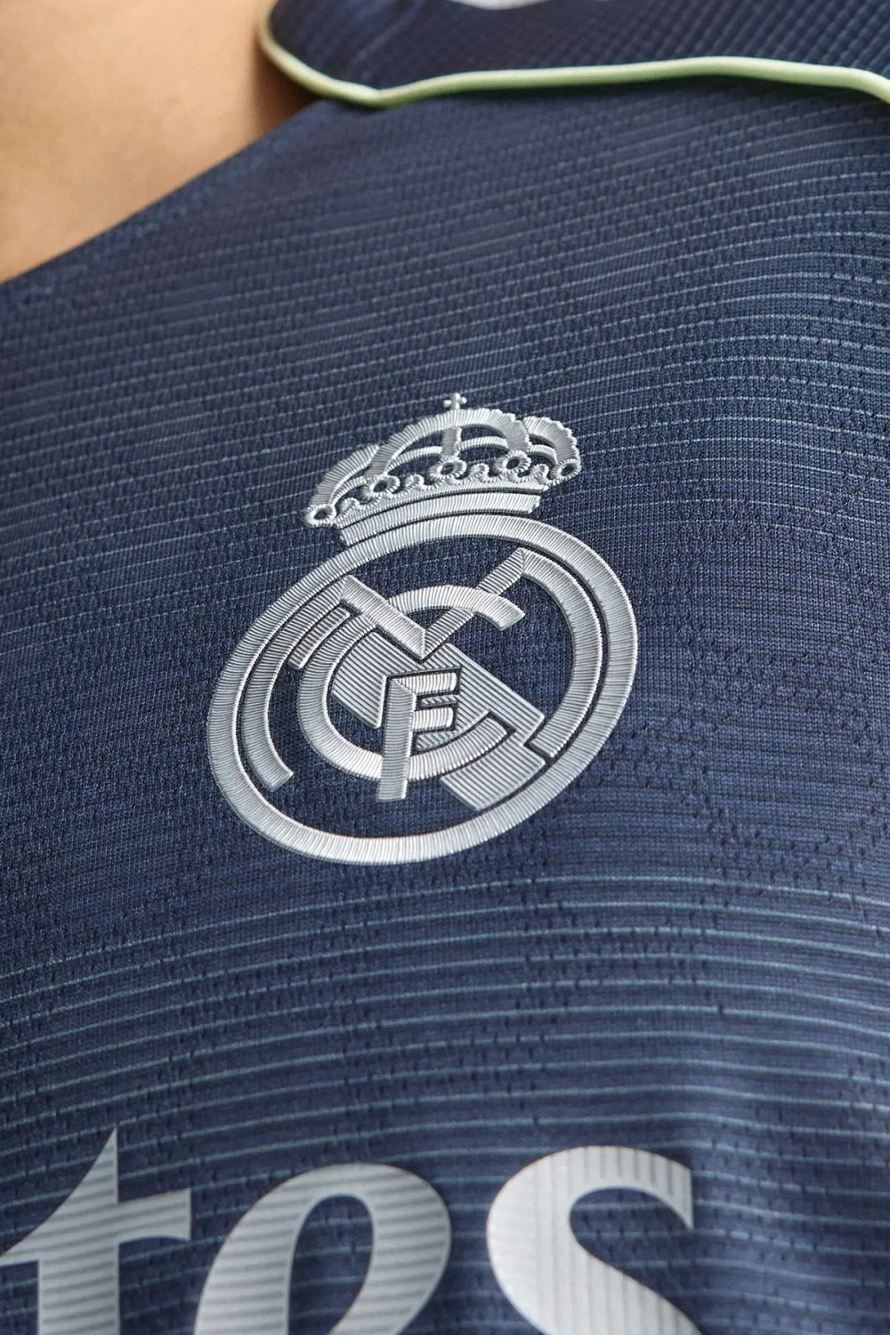 Футболка adidas Real Madrid 25/26 Away Authentic - темно-синий
