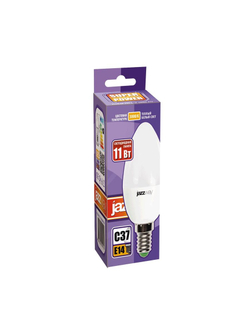 Лампа светодиодная PLED-SP 11Вт C37 3000К E14 230В/50Гц JazzWay 5019157