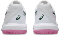 Женские кроссовки для padel Asics Gel-Dedicate 9 Padel - white/jewel green