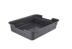 Лоток для кошачьего туалета Lapki, цвет графит, 38*30*8см