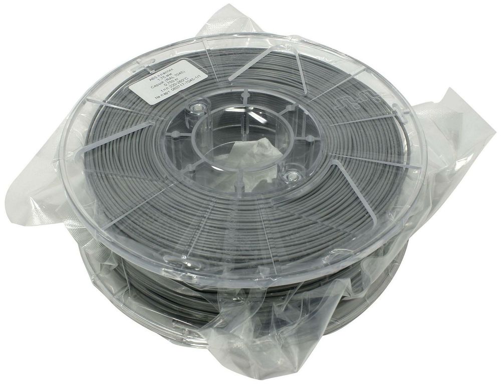 Пластик для принтера 3D Cactus CS-3D-ABS-750-GREY ABS d1.75мм 0.75кг 1цв.