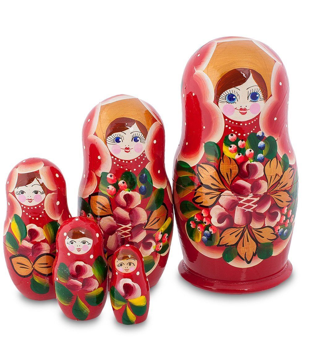 Народные промыслы МР-43/ 2-A Матрешка 5м «Аксиния»