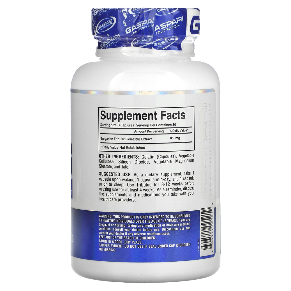Gaspari Nutrition, якорцы, 90 капсул (283 мг в 1 капсуле)