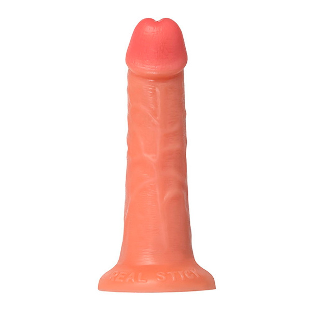 Телесный реалистичный фаллоимитатор 16см на присоске ToyFa RealStick Caliber 983005