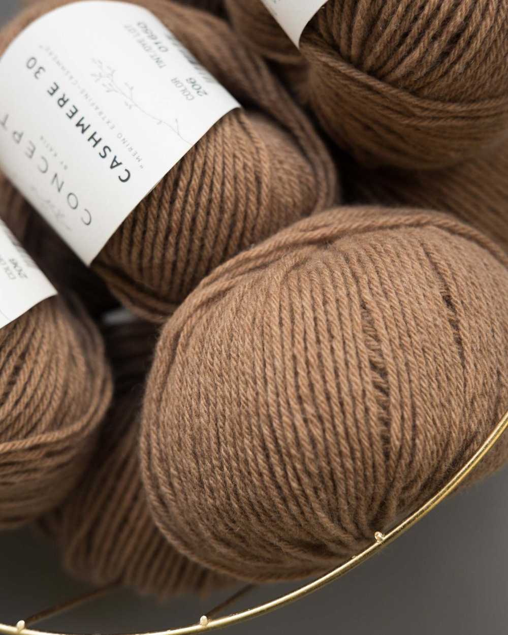 -30% Concept Cashmere 30 5x25g — camel