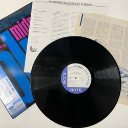 Винтажная виниловая пластинка LP Kenny Burrell Midnight Blue (Япония 2004) (Оби) Blue Note 65th Anniversary