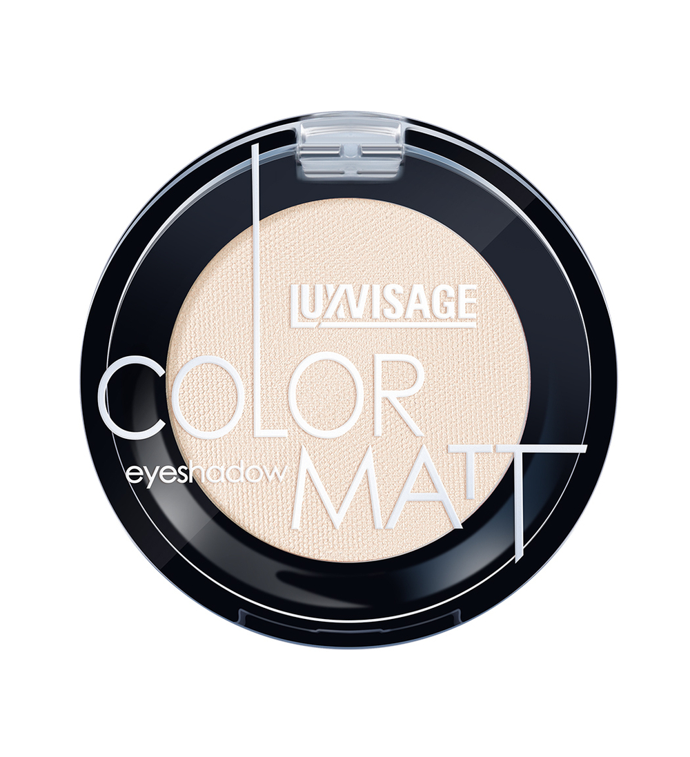 Luxvisage Тени для век компактные "COLOR MATT" тон 11 IVORY