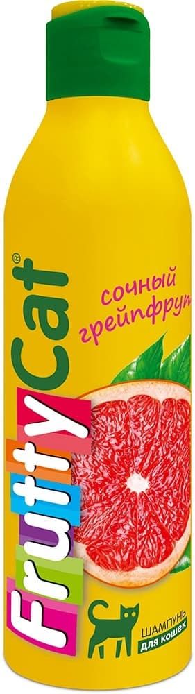 *АВЗ: Шампунь FruttyCat для кошек Сочный грейпфрут 250мл (УЦЕНКА) *АВЗ: Шампунь FruttyCat для кошек Сочный грейпфрут 250мл (УЦЕНКА)