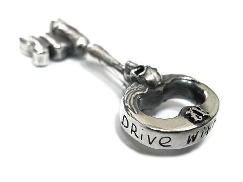 Подвеска из серебра Antique Key AZP-31
