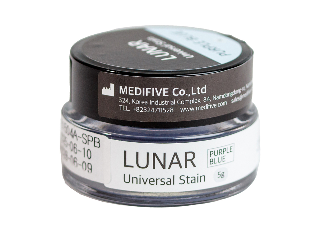 Lunar (Лунар) универсальный краситель для керамики PURPLE BLUE (5г)
