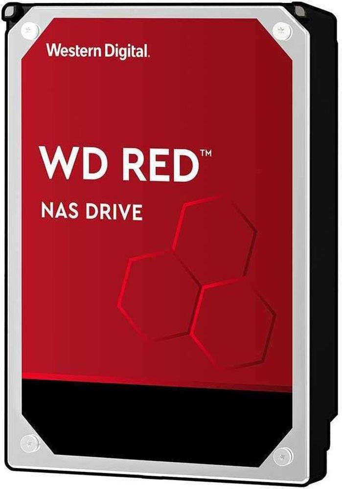 Внутренний HDD 3.5" Western Digital Red EFAX, 4Тб, SATA3, Bulk, Чтение:180мб/с, Запись:180мб/с, 5400об/мин, Буфер:256Мб (WD40EFAX)