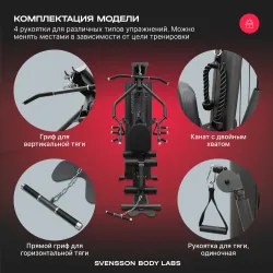 Силовой комплекс полукоммерческий SVENSSON BODY LABS RIGEL PRO
