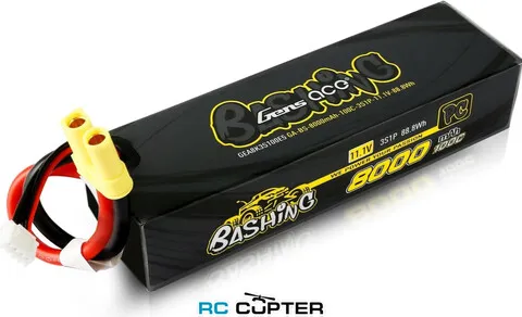 АКБ Gens Ace Bashing Pro 8000mAh 11.1V 3S 100C Lipo Battery