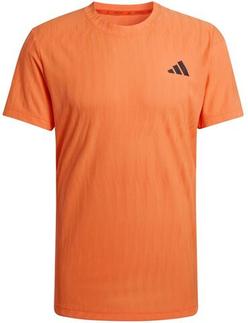 Мужская теннисная футболка Adidas Climacool+ Airchill Freelift - pure orange