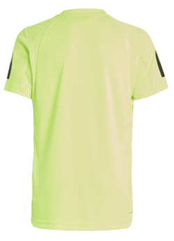 Футболка для мальчика теннисная Adidas Boys Club Tennis 3-Stripes - зеленый