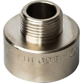 Переходник, ВР/НР никелированная       3/4"х 3/8"