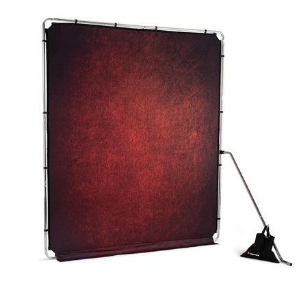 Фон тканевый Lastolite LL LB7940 EzyFrame Vintage Crimson (2x2,3 м) на раме