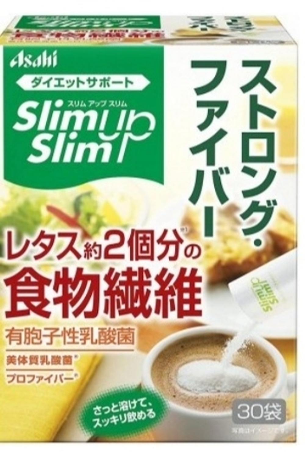 ASAHI Slim Up Slim - диетическая клетчатка и молочнокислые бактерии