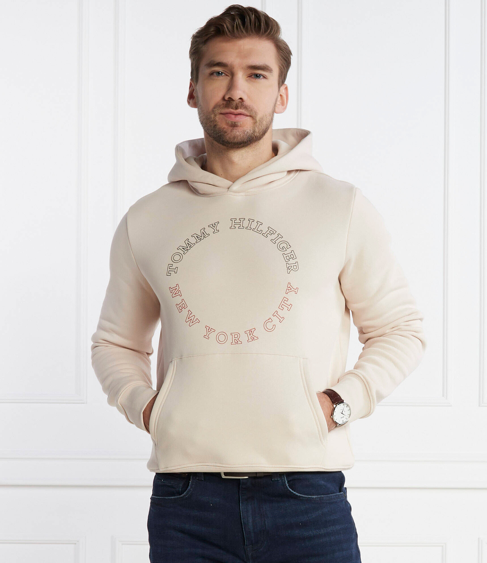 Худи MONOTYPE ROUNDALL Tommy Hilfiger - бежевый(MW0MW32655)