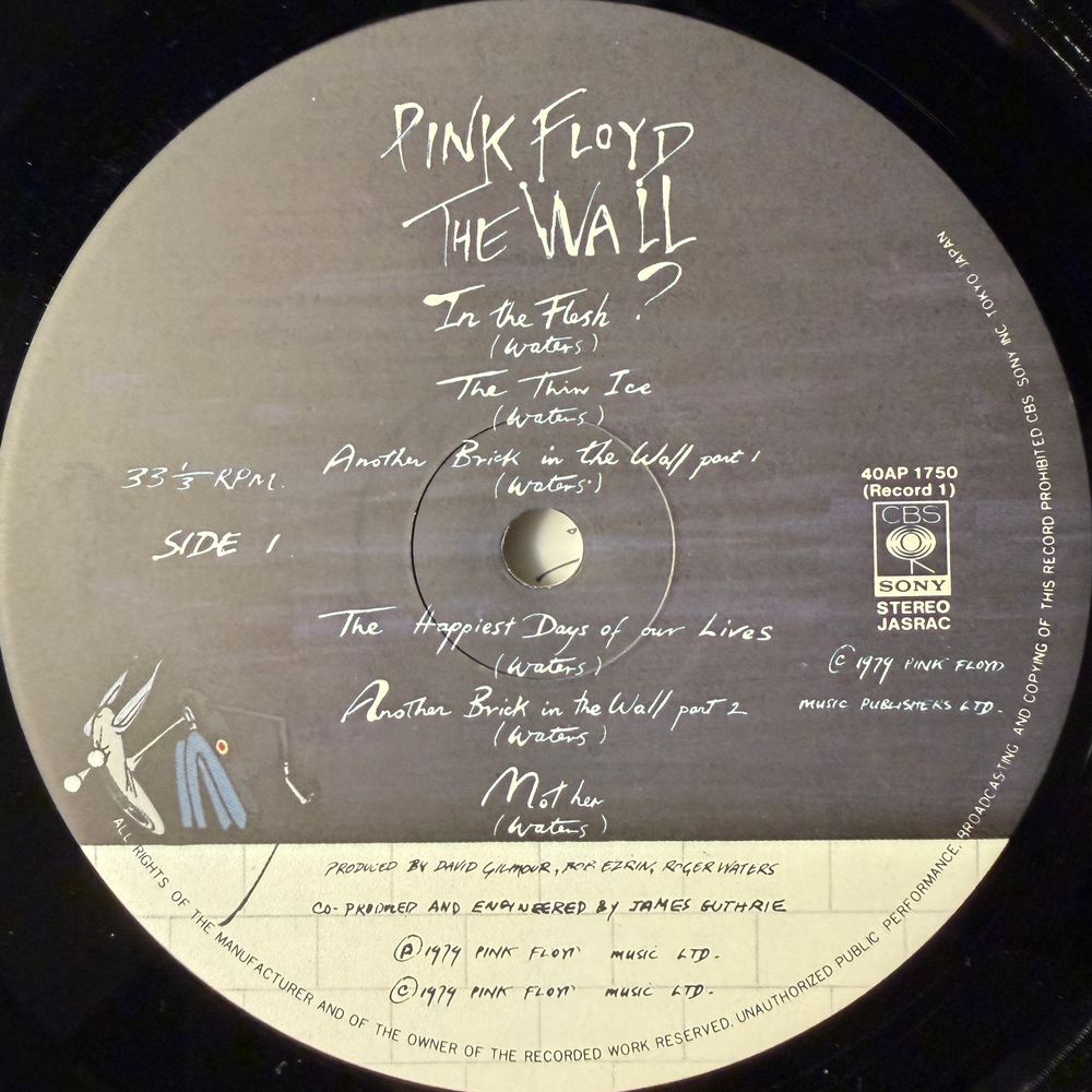 Pink Floyd – The Wall 2LP (Япония 1979г.)Т