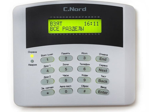 C.Nord K16-LCD ОС, СОУЭ