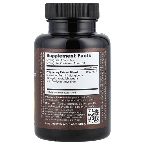 Dragon Herbs, Supreme Protector™, 500 мг, 100 капсул