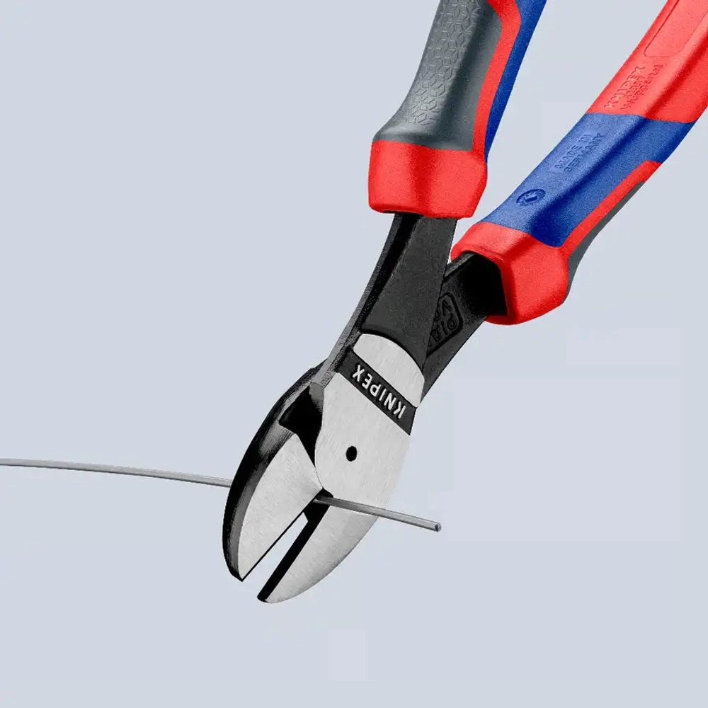 Кусачки боковые особой мощности черненые 200 мм Knipex 74 02 200
