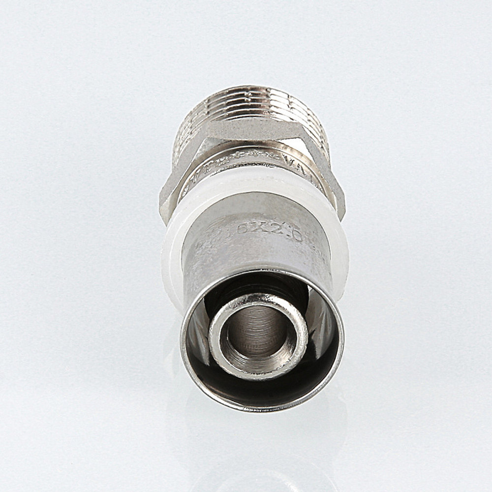 Соединитель пресс Valtec с переходом на нар. р. 16х3/4" (VTm.201.N.001605)