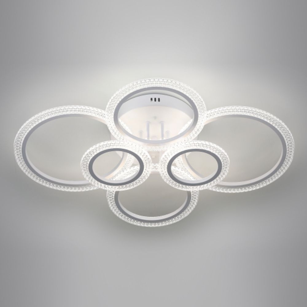 Светильник потолочный светодиодный Rivoli Marion 6107-109 132 Вт LED 2800К - 6200К модерн с пультом | Rivoli