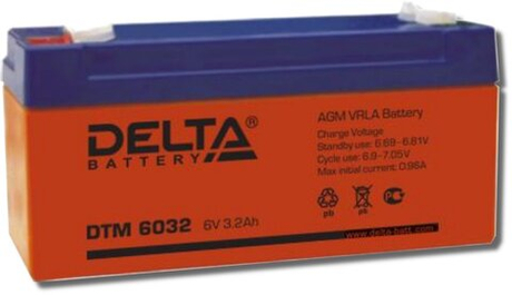 DTM 6032 Delta Аккумулятор герметичный свинцово-кислотный