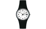 SWATCH Unisex 34mm White Watch GB743
