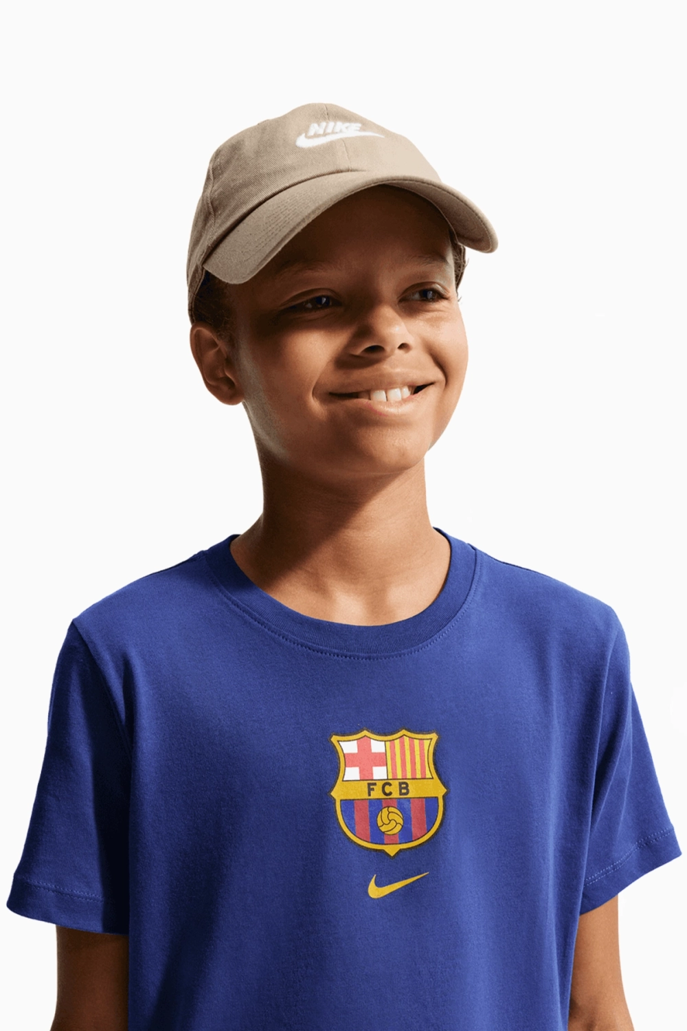 Футболка Nike FC Barcelona 26/27 Tee Junior - синий