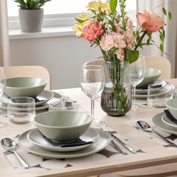 IKEA VÅRKLYNNE  (ИКЕА ВÅРКЛЙННЕ)  -  Коврик, черный/белый дизайн, 36x29 см