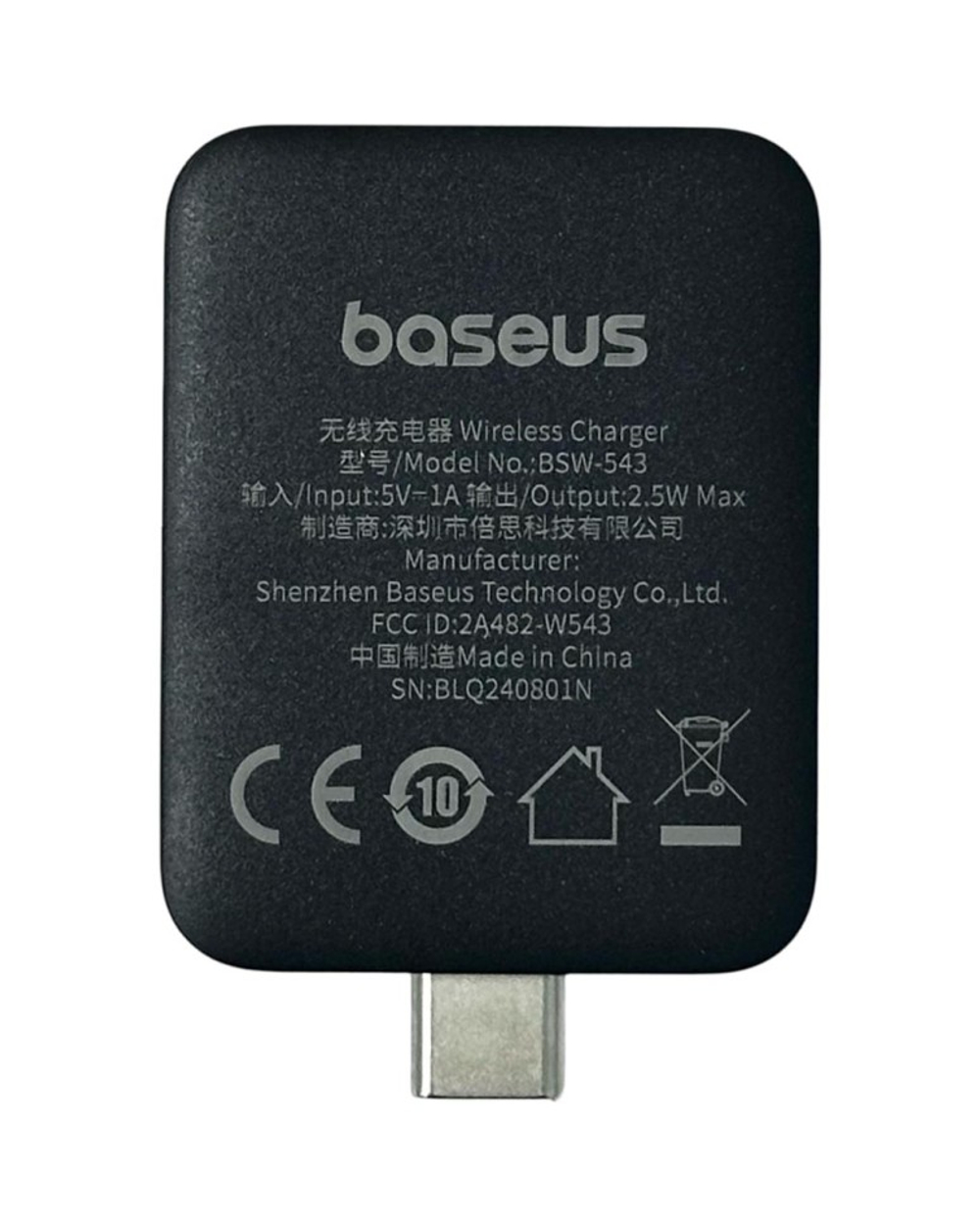 Беспроводная зарядная станция Baseus MagPro 2-in-1 Magnetic Charger 25W черный  P10264100123-01