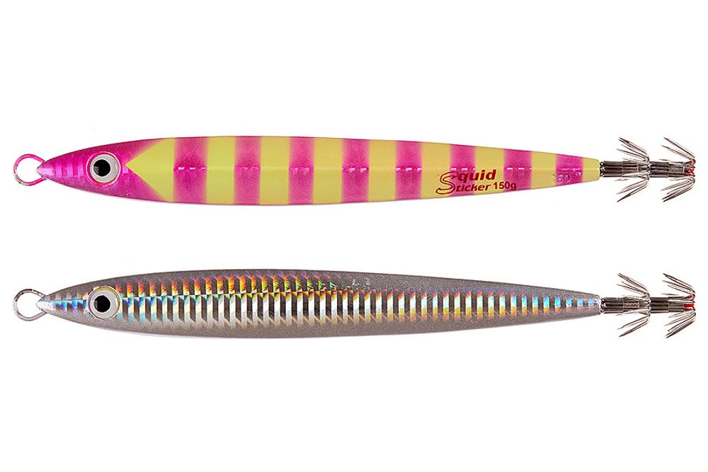 Кальмарница ASARI Squid Sticker 150гр #01 Pink-Lumo