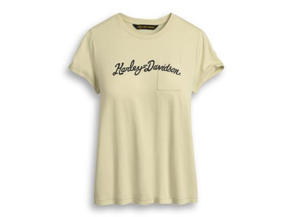 Футболка Printed Script Pocket Harley-Davidson