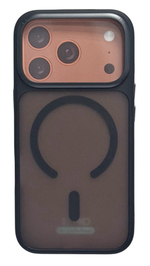 Накладка для i-Phone 17 Pro Puloka Magsafe черный