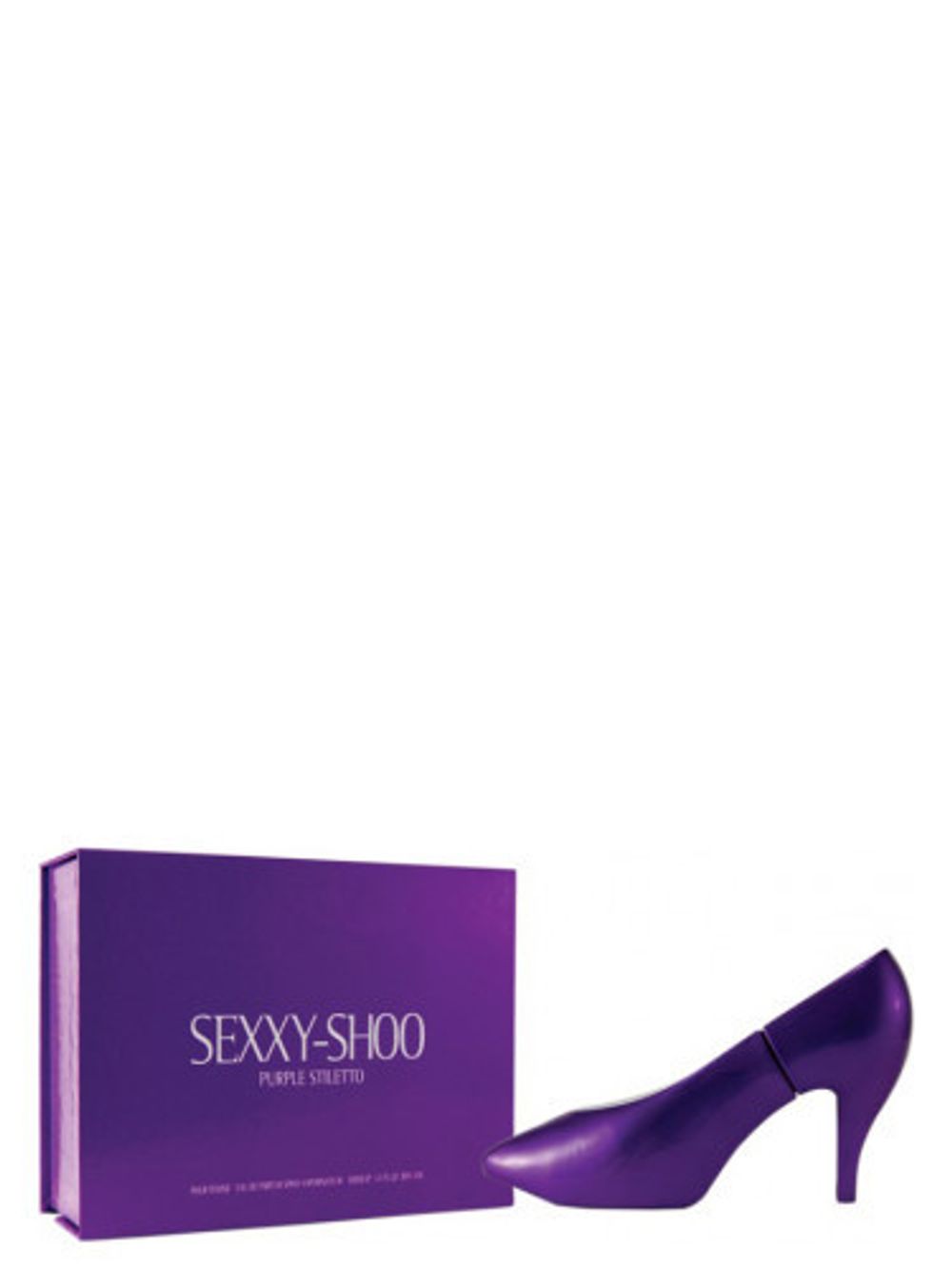 Laurelle London Sexxy Shoo Purple Stiletto