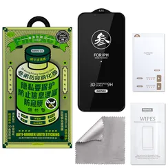 Защитное стекло iPhone 13 / 13 Pro / 14 / 16e REMAX АНТИШПИОН