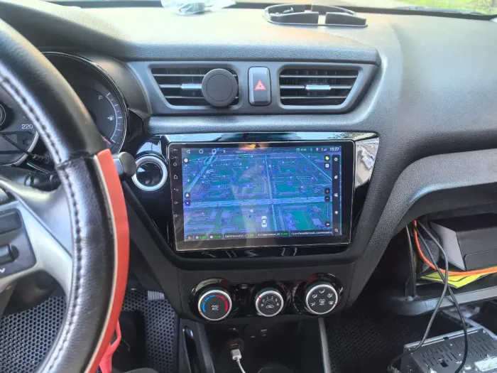 Магнитола для KIA Rio 3 2011-2017 (QB) - Parafar PF106UHD на Android 13, Быстрая, QLED, CarPlay, 4G SIM-слот