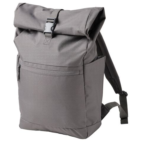 Рюкзак IKEA STARTTID (СТАРТТИД), Серый, 27x11x56 см, 18 л